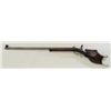 Image 2 : Percussion Schutzen target rifle with  Goulcher lock, double set triggers, .52 cal.,  34” octagon ba
