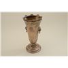 Image 1 : Vanderslice and Co. Montgomery St., San  Francisco hand engraved, silver plated vase  “J and J Helle