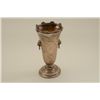 Image 2 : Vanderslice and Co. Montgomery St., San  Francisco hand engraved, silver plated vase  “J and J Helle