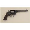 Image 2 : Hi Standard Sentinel Model R 101 DA revolver,  .22 cal., 6” barrel, black finish, checkered  maroon 