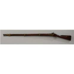 German Federal musket with Suhl Arsenal  markings converted to percussion and original  as issued; .