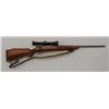 Image 1 : Browning bolt action rifle. 243 cal, Leopold  scope on Redfield mounts. QD sling swivels  with leath