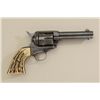 Image 2 : Colt SAA revolver, .45 cal., 4-3/4” barrel,  blue finish, faux stag grips, #255469. This  gun is in 
