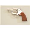 Image 1 : Colt Cobra 38 spec DA revolver, Nickle plated  #H68383. Very good plus-used condition.  90-95% sligh