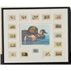 Image 1 : Prints of duck stamps by Ken Michaelsen, all  #1 of 100 center print, 8-1/2” x 11”; 15  smaller prin