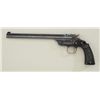 Image 1 : Smith & Wesson Model 1891 Single Shot Target  Pistol, Second Model, .22 cal., 10” barrel,  blue fini