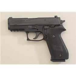 Sig Sauer Model P-220 semi-auto pistol, .45  cal., with 3 extra magazines, fine to  excellent condit