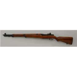 U.S. M1 Garand semi-auto rifle by Winchester,  .30 cal., 24” barrel marked “3 S A 4 45”,  military f