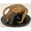 Image 2 : Leopard bronze, #1/50 by Van Howd. Dough Van  Howd was R.E. Petersen’s favorite sculptor,  11” x 6”,