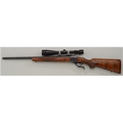 Ruger No. 1 single shot rifle, .22-250 cal.,  24” barrel, #131-32429; mounted with a 6x-18x  Redfiel