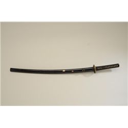 Japanese Katana in traditional samurai mounts  with gold inlaid tsuba, nice menuki and  quality moun