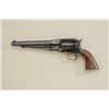 Italian-made copy of a Remington percussion  revolver for Lyman, .44 cal., blue finish,  wood grips,