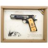 Image 1 : Matching serial numbers set of four cased WW  I Battle Commemorative Model 1911 semi-auto  pistols m