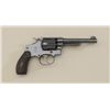Image 1 : Smith & Wesson .32 Hand Ejector DA revolver,  .32 long cal., 4-1/4” barrel, blue finish,  checkered 