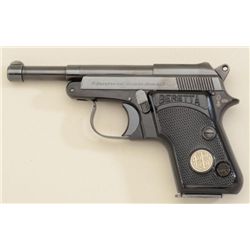 Beretta Model 950 pistol, .22 cal., blue  finish, checkered plastic grips, #76723CC in  excellent co