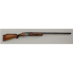 Winchester Model 100 shotgun, 12 gauge, full  choke, 30” ventilated rib barrel, blue  finish, checke