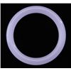 One beautiful lavender jade bangle bracelet.  Est.: $200-$400
