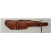 Quality leather scabbard for scoped rifle,  40” by 9”. From the estate of Robert  Petersen.  Est.:  