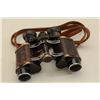 Image 3 : WW II era 8  X 24 binoculars by  Wacht-Hensoldt with leather strap in overall  good condition showin