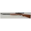 Image 1 : J.C. Higgins Model 36 semi-auto rifle, .22LR  cal., 24” barrel, blue finish, wood stock,  mounted wi