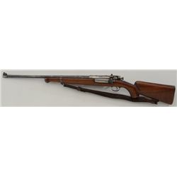 Sporterized U.S. Springfield Model 1898 Krag  bolt-action rifle, .30-40 Krag cal., 22”  barrel, blue