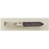 Image 1 : Military mess kit knife marked U.S. and 1917  with R.I.A. inspection mark in well-used  condition. F