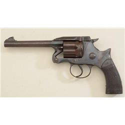 Antique large frame British Enfield MK II DA  revolver, .455 cal., 5-3/4” barrel, blue  finish, chec