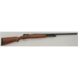 J.C. Higgins Model 583.4 bolt-action shotgun,  12 gauge, 28” barrel, blue finish, wood  stock, #NVSN