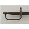 Image 2 : 1860 non-commissioned officer’s sword in near  relic condition, no scabbard.  Est.:   $100-$200.