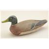 Image 1 : Carved and painted decoy, older, 7” in  height, 16” in length, good condition.  From  the estate of 
