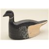 Image 1 : Old hand carved decoy, approx. 9-1/2” in  height, square body.  From the estate of  Robert Petersen.