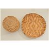 Image 5 : Two baskets, one Papago, one Hopi.  Est.:   $200-$400.