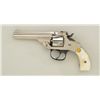Smith & Wesson .32 DA 4th Model revolver, .32  cal., 3-1/2” barrel, nickel finish, factory  pearl go