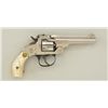 Image 2 : Smith & Wesson .32 DA 4th Model revolver, .32  cal., 3-1/2” barrel, nickel finish, factory  pearl go