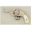 Image 2 : Smith & Wesson .38 Safety Hammerless 2nd  Model DA revolver, .38 cal., 3-1/4” barrel,  nickel finish