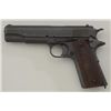 Image 1 : Colt 1911 U.S. Property marked semi-auto  pistol, .45 ACP cal., #N016485; Remington-UMC  markings, r