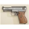 Mauser pocket semi-auto pistol, .32 cal.,  with period flap holster and 1945 dated bring  back paper