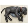 Bronze dogs #12/100; nicely finish; artist  unknown; possibly Herb Stasser as it looks  like his wor