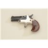 Image 2 : German-made diminutive copy of a spur trigger  single shot derringer, .22LR cal., blue and  nickel f