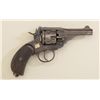 Image 2 : Webley Mark V DA top break revolver, .455  cal., 4” barrel, blue finish, checkered hard  rubber grip