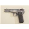 Image 1 : F.L. Selbstlader semi-auto pistol, 7.65mm  cal., 4” barrel, blue finish, checkered hard  rubber grip