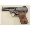 Image 1 : Steyr-made on Pieper patent .32 auto WW I  era, #20109, replaced wood grips, fair  condition, missin