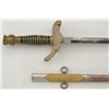Image 2 : Lodge sword with scabbard; “Justis Universas”  on blade with “Patriach Militant 1 of” and  Belgium L