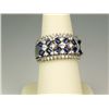 Image 2 : Gorgeous 14 karat white gold ladies ring set  with 34 round brilliant cut diamonds weighing  approx.