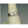Image 2 : Dazzling 18 karat white gold ladies ring made  by ‘LEVIAN’ fine set with 48 tapered  baguette and ro
