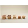 Image 1 : Five small misc. baskets.  Est.:  $125-$250.
