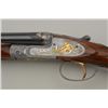 Image 3 : Francotte full side lock SxS 20 GA Shotgun  with master engraving and custom gold inlay  by Angelo B