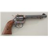 Image 2 : H&R Model 676 DA revolver, .22 cal., 5-1/2”  barrel, wood grips, #AT022349; good action,  good bore;