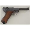 Image 2 : Luger semi-auto pistol by DWM dated 1916 with  German military proofs, 9mm cal., #5595;  matching vi