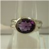 Image 1 : 27.75 CTW AMETHYST RING .925 STERLING SILVER